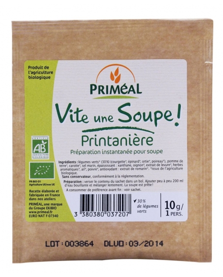 Supa de primavara cu quinoa ECO 10 g - Primeal